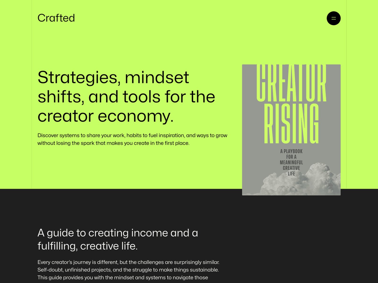 Crafted preview