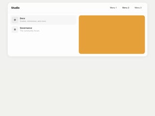 Navbar 01 — component · framer