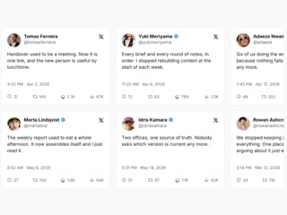 Twitter Testimonials — component · framer