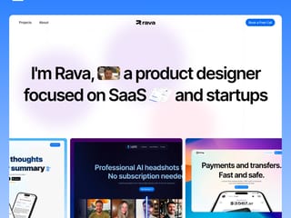 Rava — template · framer