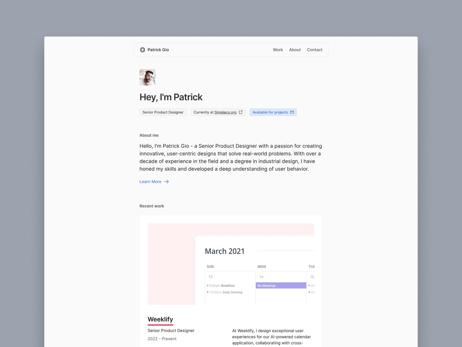 Purefolio supporting image 1