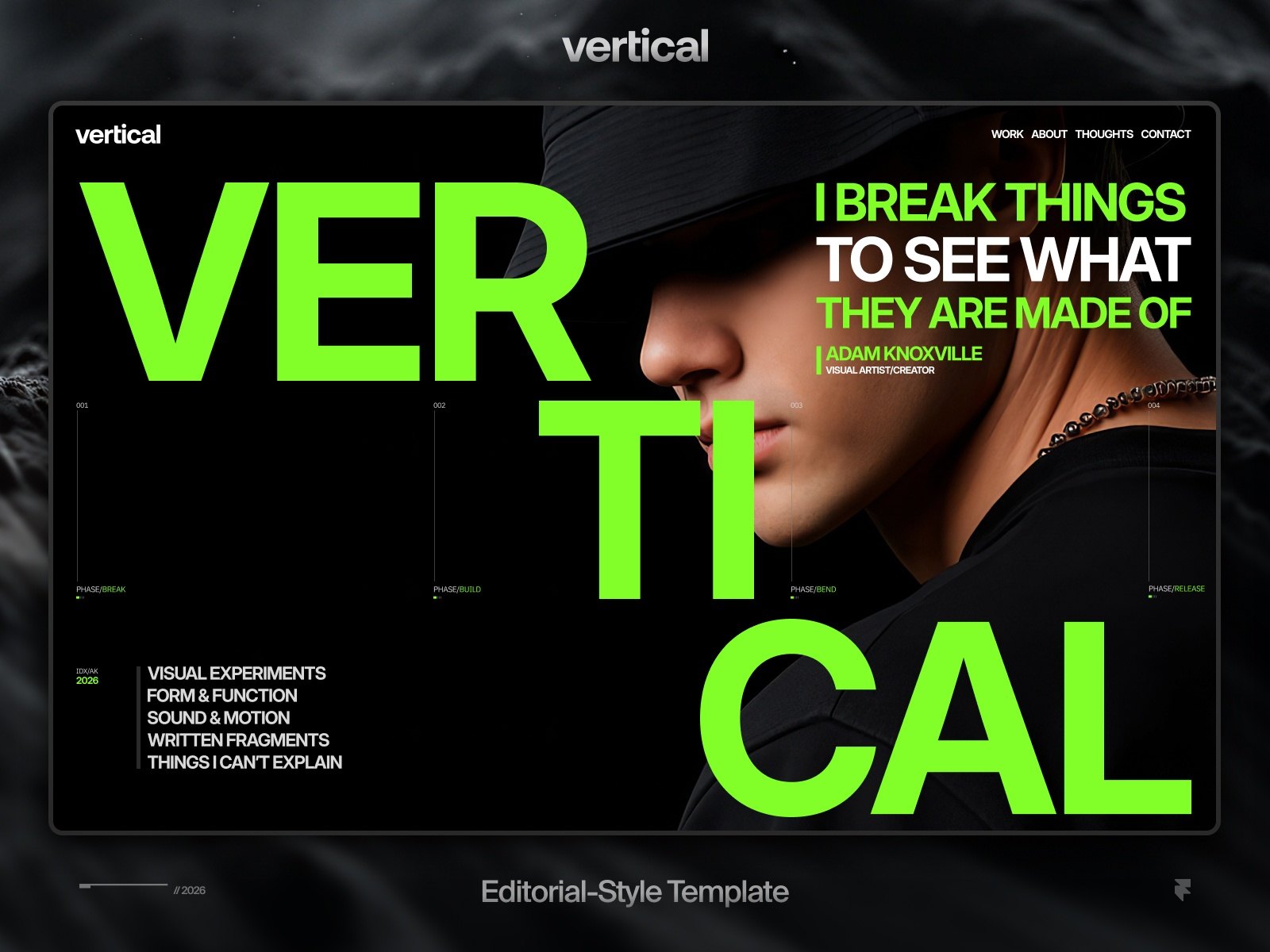 Vertical preview