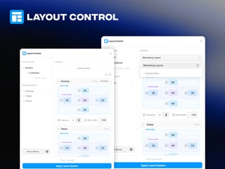 Layout Control — plugin · framer