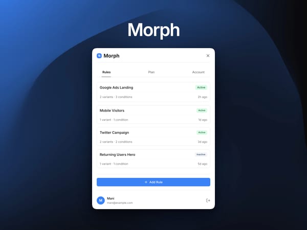 Morph icon