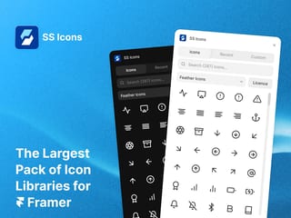 SS Icons — plugin · framer