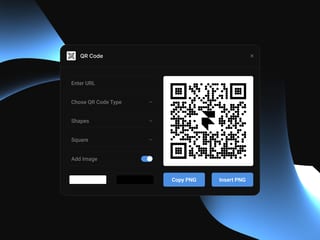 QR Code — plugin · framer