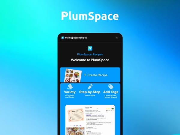 PlumSpace: Recipes Kit icon