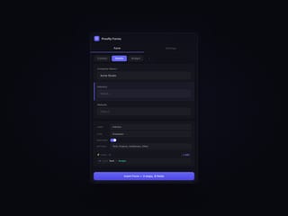 Proofly Forms — plugin · framer