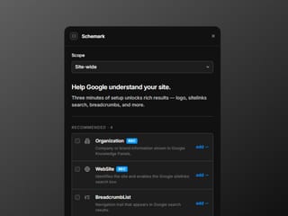 Schemark — plugin · framer