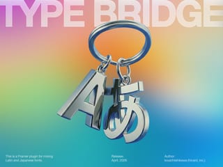 Type Bridge — plugin · framer