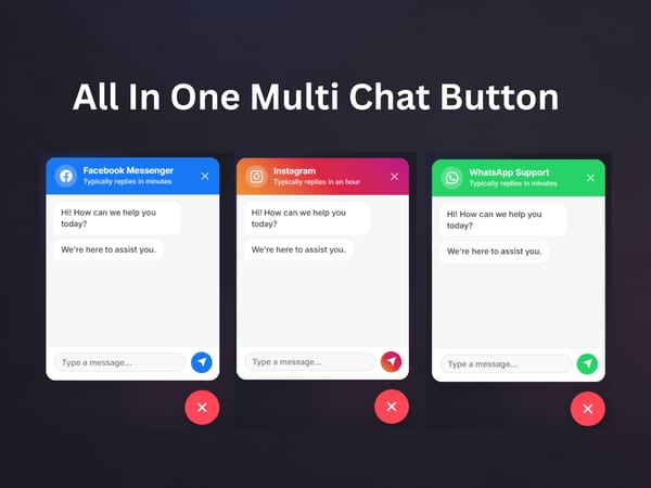 Multichat Floating Button icon