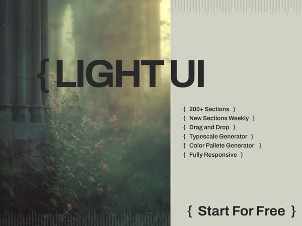 { Light UI } icon