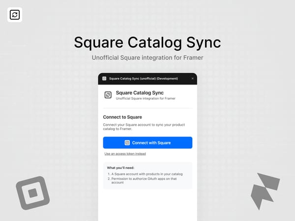 Square Catalog Sync (unofficial) icon